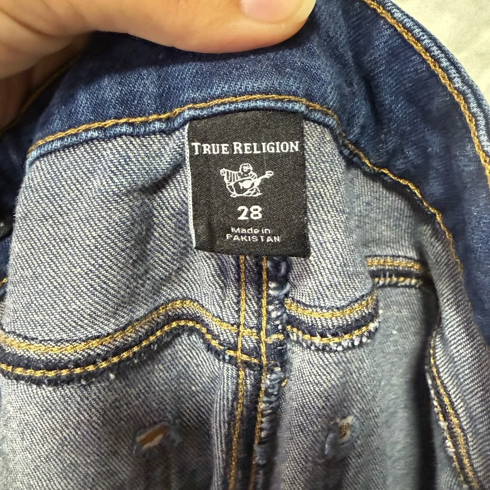 True Religion‎ Jennie Curvy High-Rise Skinny Jeans | Size 28 | Good Condition